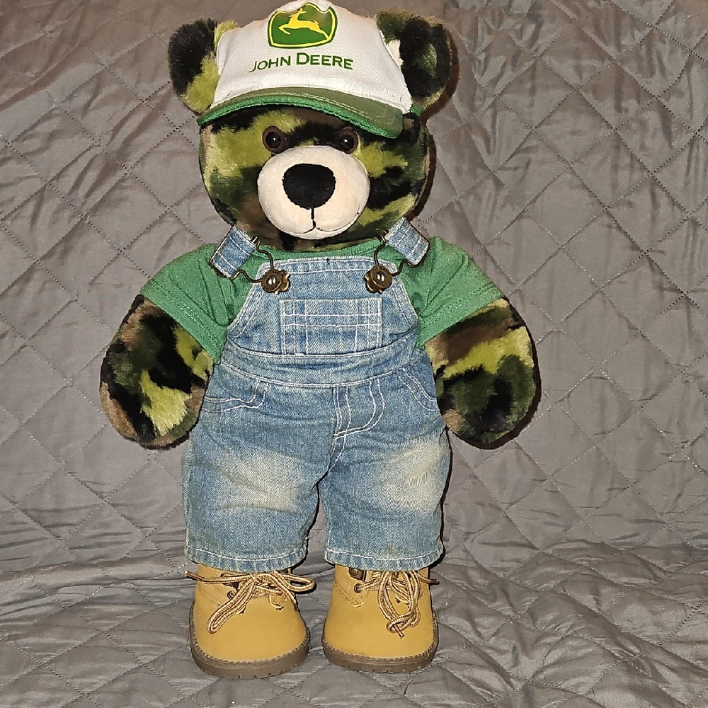 Build A Bear John Deere Camo Bear